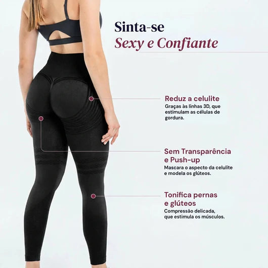 Leggings Modeladoras - Push-Up & Anticelulite