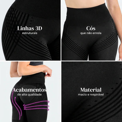 Leggings Modeladoras - Push-Up & Anticelulite